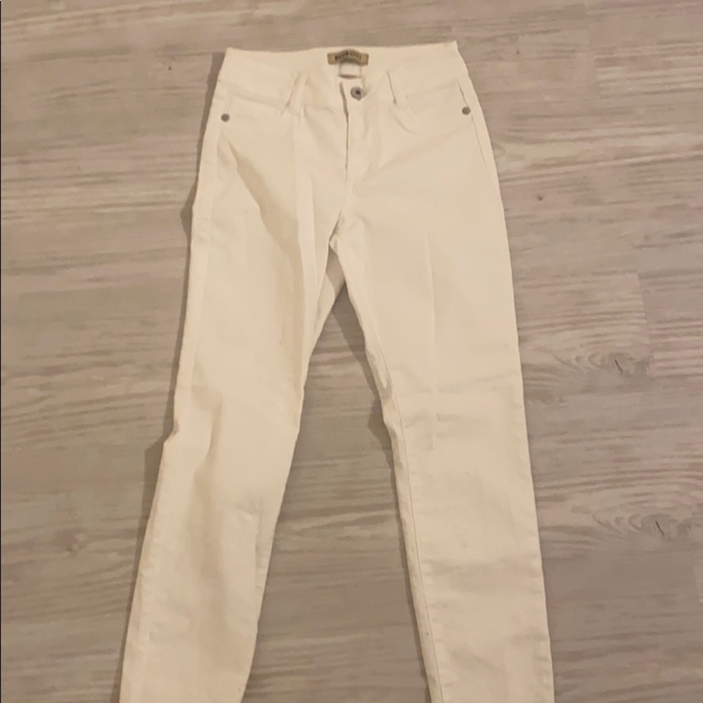 White Skinny Jeans - Blue Spice